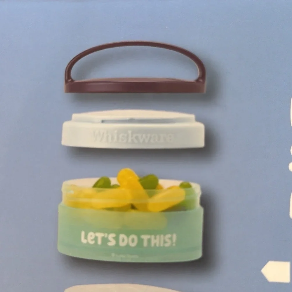 WHISKWARE-NIB. BLUEY Snack Stacks. 3Pk. BPA & Phthalate-free. Dishwasher Safe.